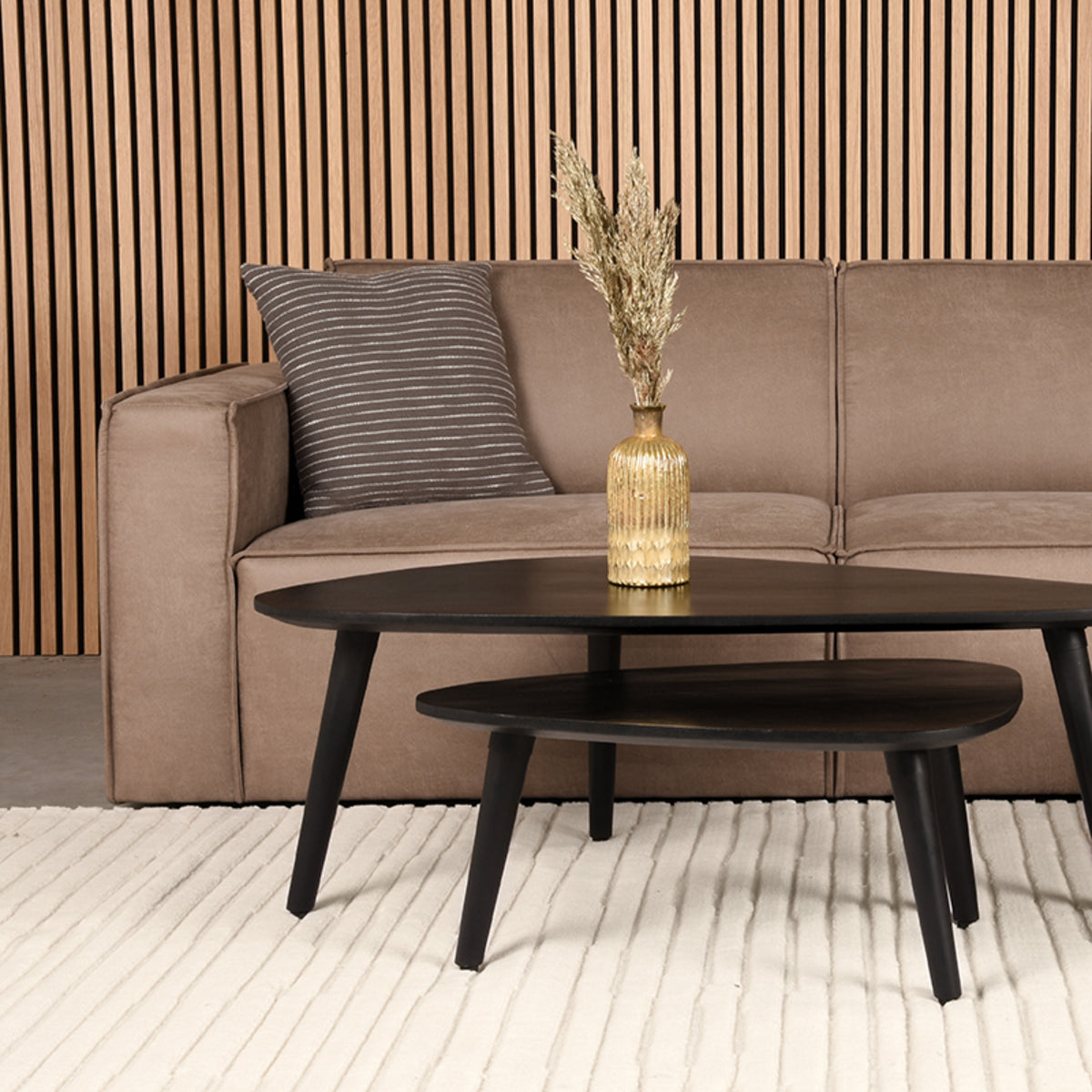 Vloerkleed Luxy | Ivoor Wol | 200x300 cm — Algemene Sfeerfoto