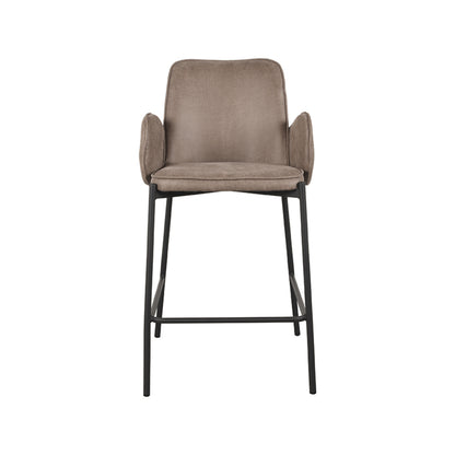 Barkruk Joni | Kookeiland of Bartafel |Taupe