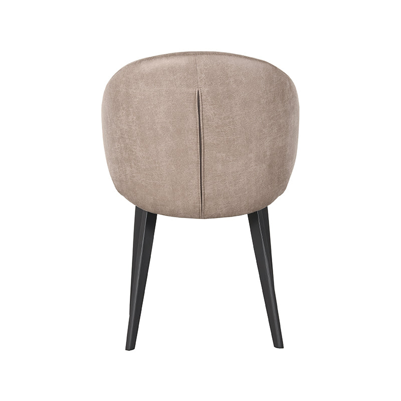 Eetkamerstoel Logan | Taupe Micro Suède
