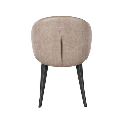 Eetkamerstoel Logan | Taupe Micro Suède