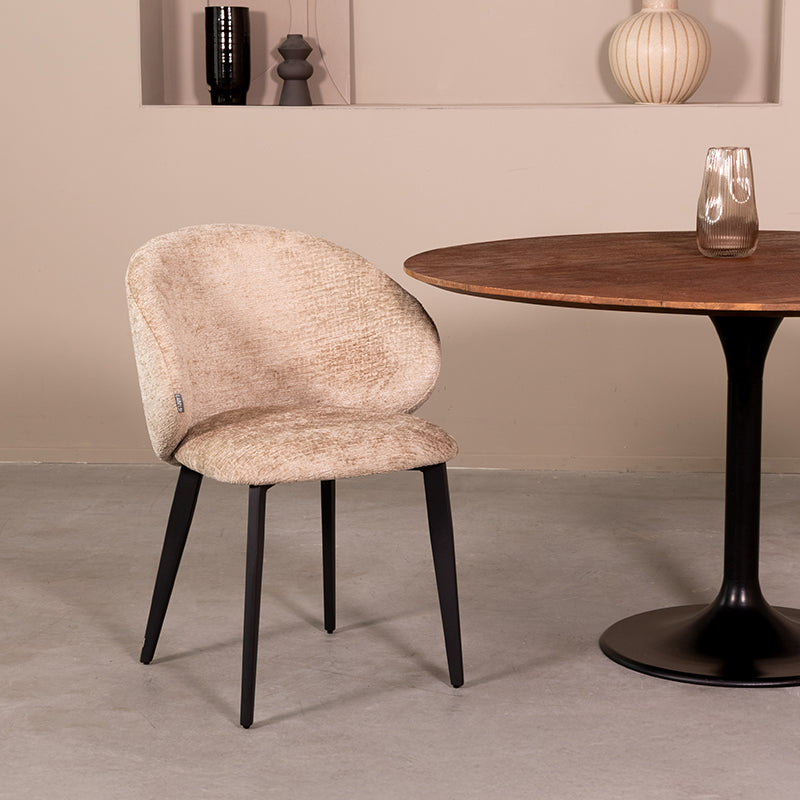 Eetkamerstoel Logan | Beige Elegance — Algemene Sfeerfoto
