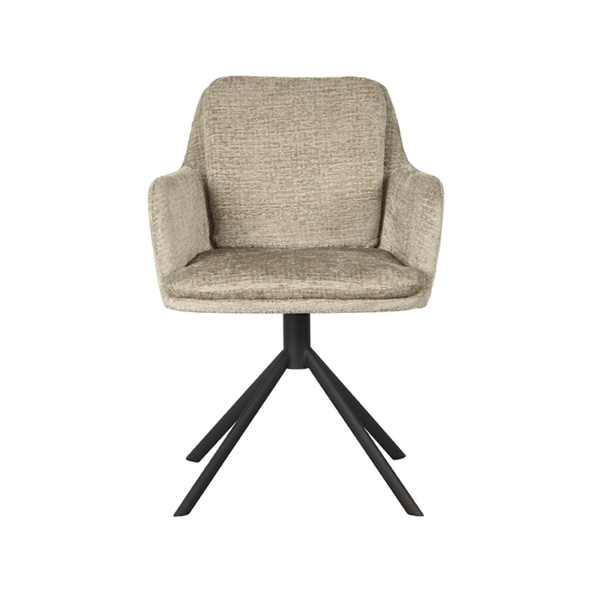 Eetkamerstoel Joy | Beige Elegance — Achteraanzicht - witfoto