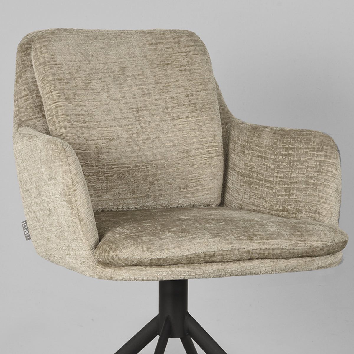 Eetkamerstoel Joy | Beige Elegance — Zijaanzicht - sfeer
