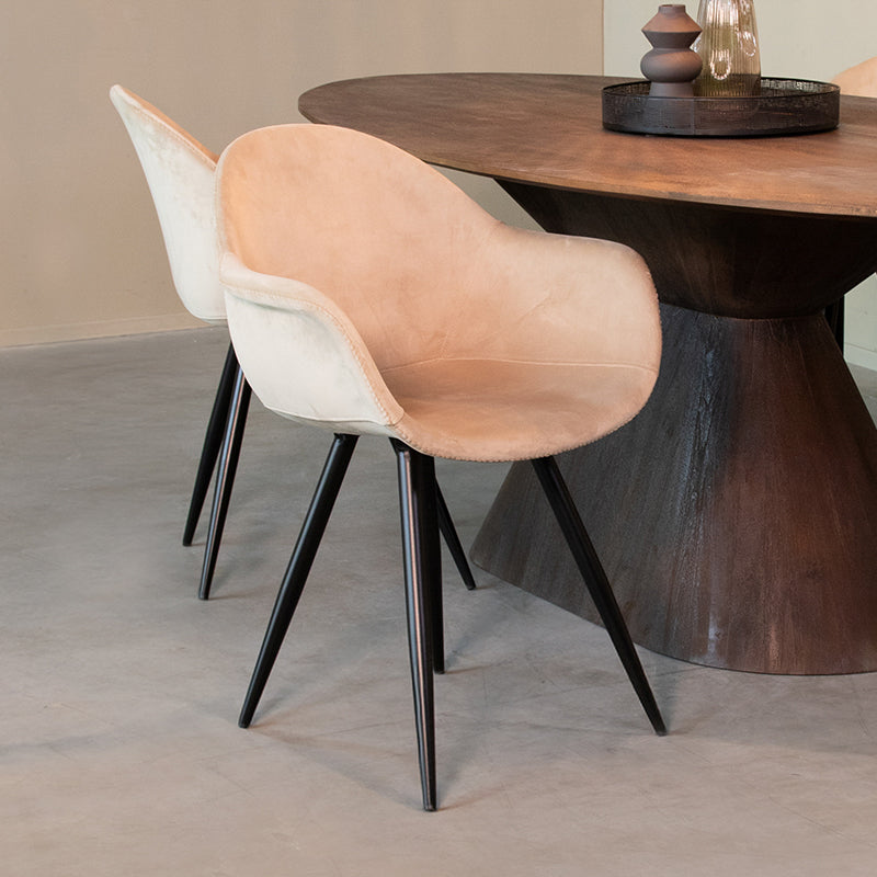 Eetkamerstoel Forli | Zand Fluweel