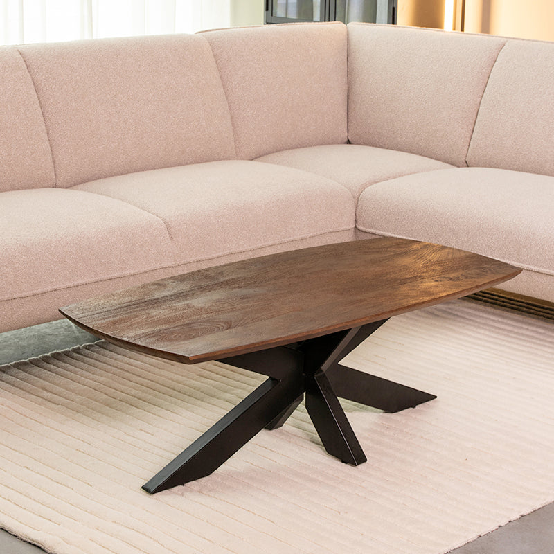 Salontafel Zane | Espresso Mangohout