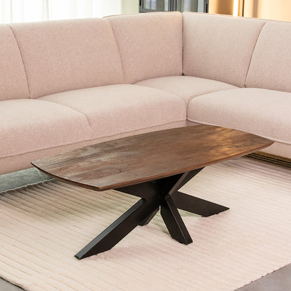 Salontafel Zane | Espresso Mangohout