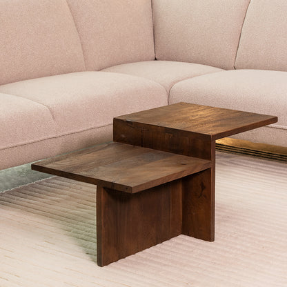 Salontafel Skip | Bruin Mangohout — Algemene Sfeerfoto