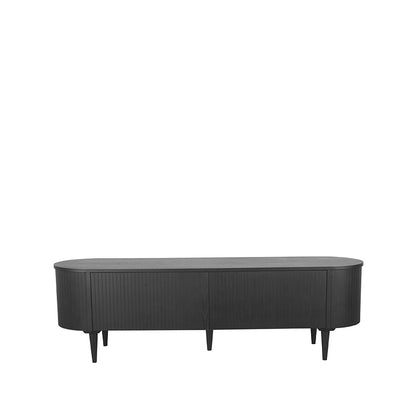 TV-Meubel Oliva zwart eikenhout