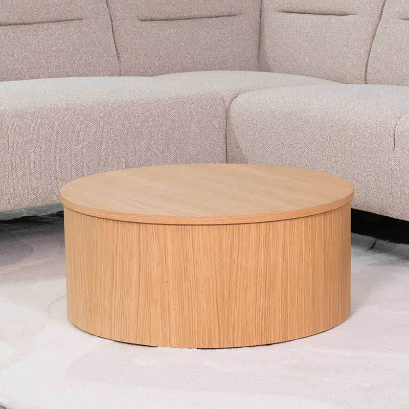 Salontafel Oliva | 70cm | Naturel Eikenhout