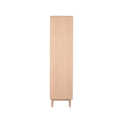 Vitrinekast Jule naturel eikenhout