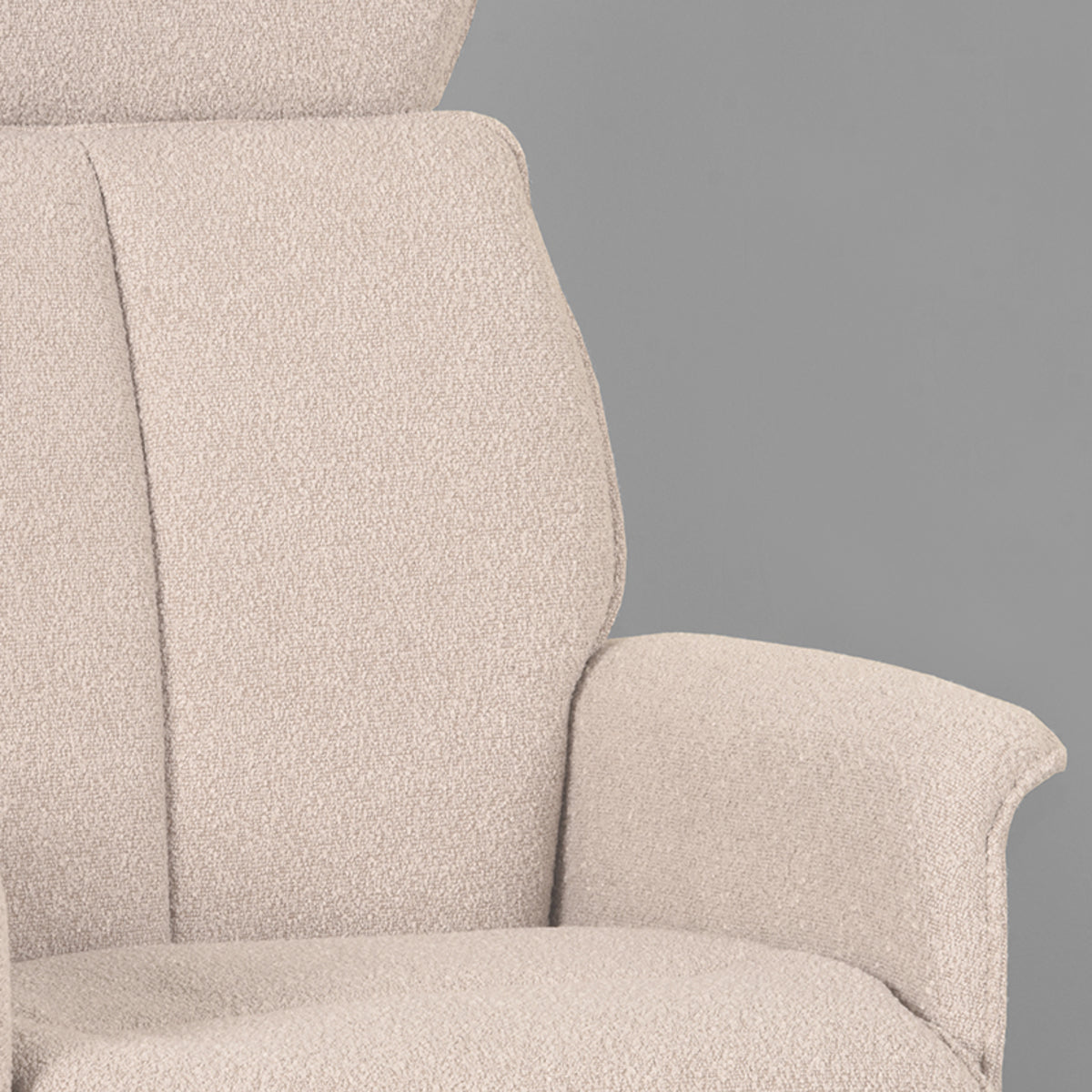 Relaxfauteuil Verdal | Naturel Bouclé — Detail