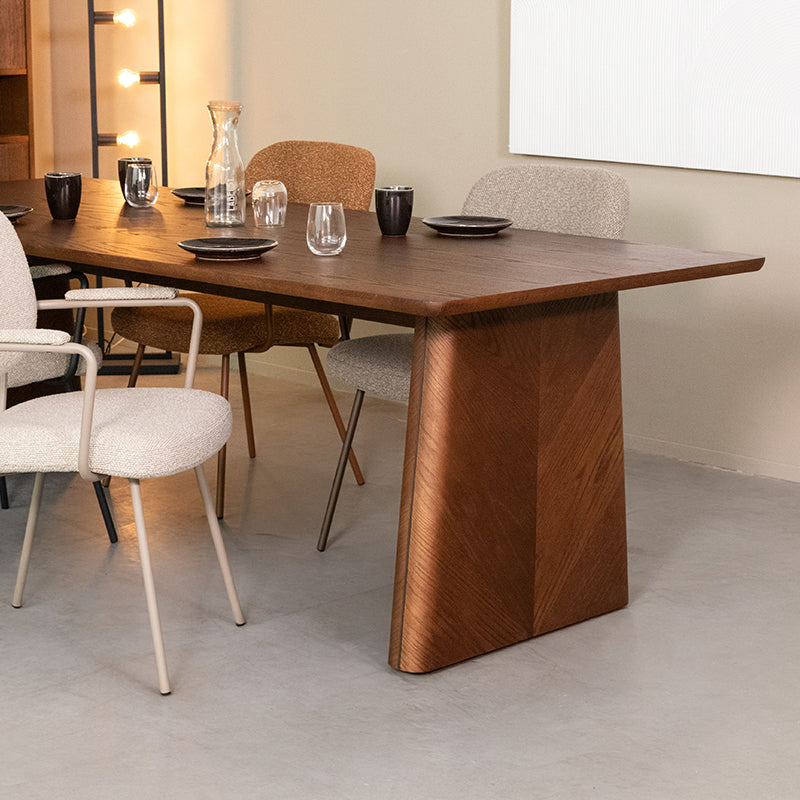 Eettafel Jule | Walnoot Eikenhout