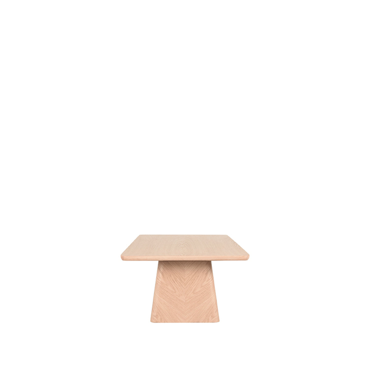 Salontafel Jule | Naturel Eikenhout — Vooraanzicht - witfoto