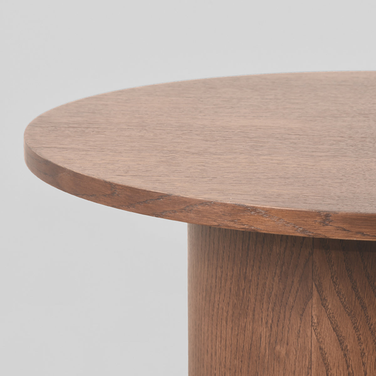 Salontafel Oliva | Walnoot Eikenhout | Ø60cm — Detail