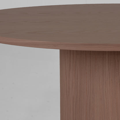 Eettafel Oliva | Rond | Walnoot Eikenhout — Detail