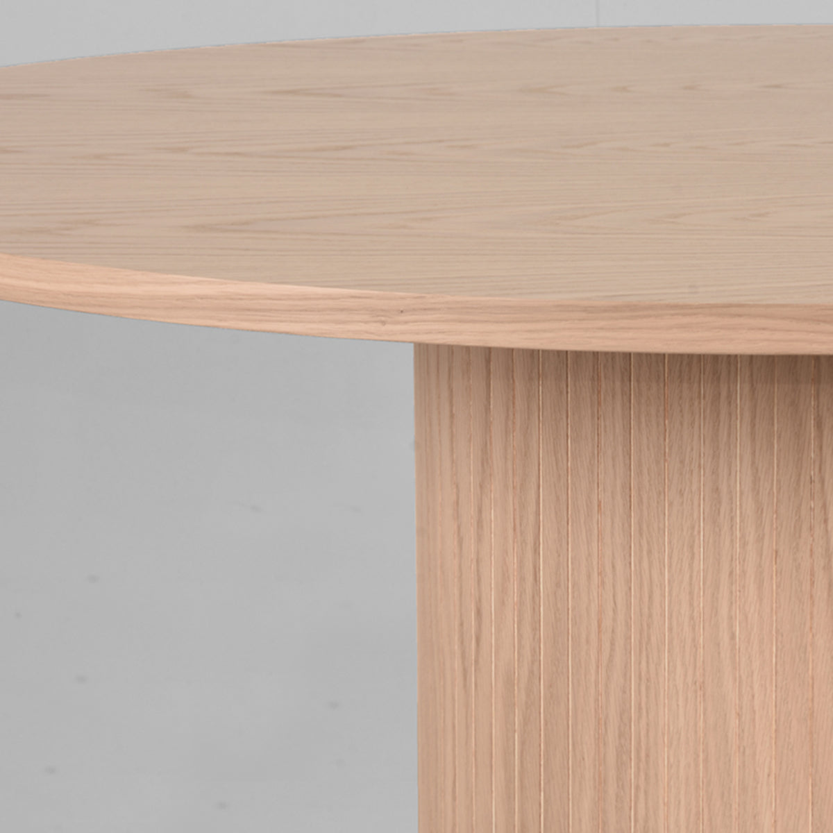Eettafel Oliva | Rond | Naturel Eikenhout — Detail