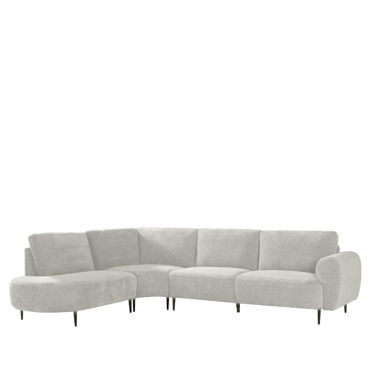 Hoekbank Milano | Naturel Stof