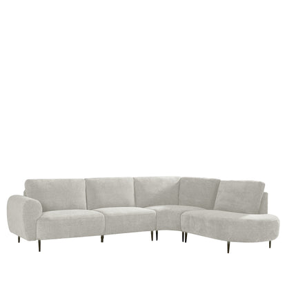 Hoekbank Milano | Naturel Stof