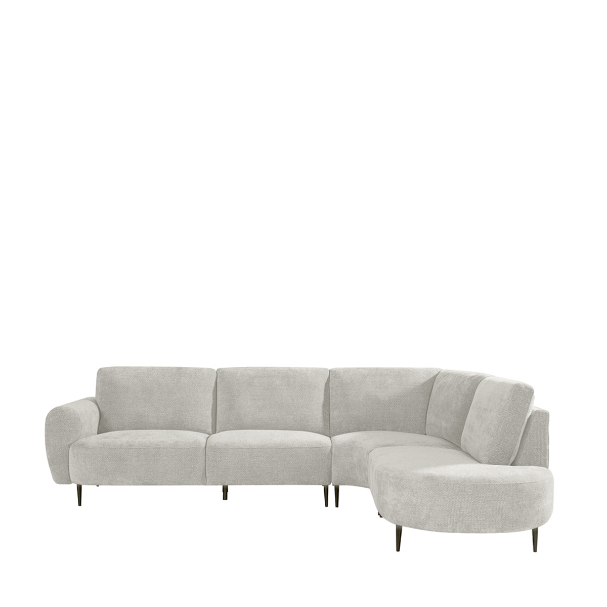 Hoekbank Milano | Naturel Stof