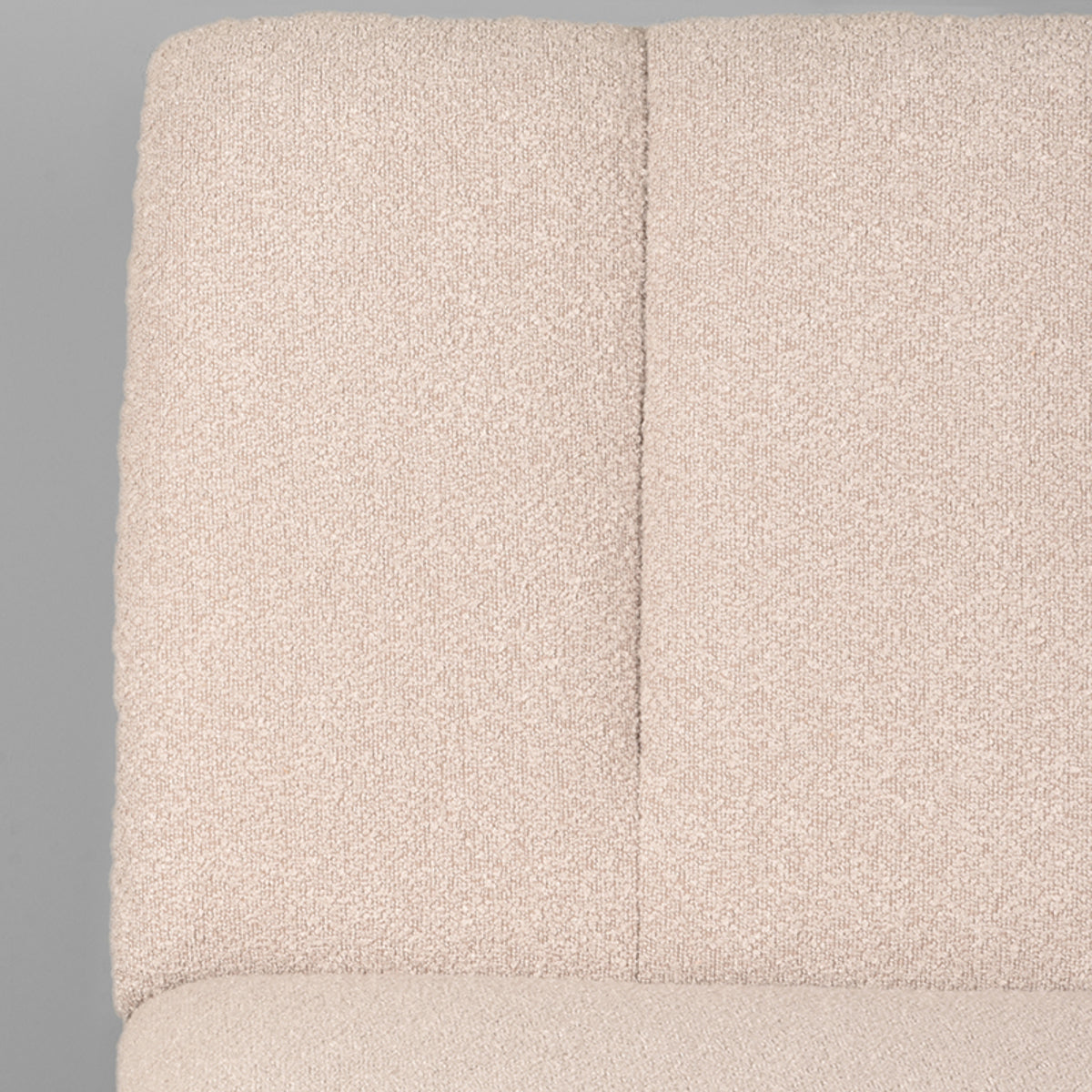 Eetkamerbank Modula 2-zits 100x62x92, detail van het materiaal