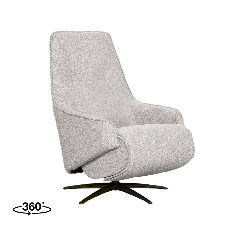 Elektrische Fauteuil Odense | Naturel Bouclé