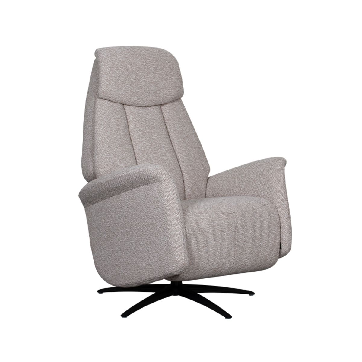 Elektrische Fauteuil Oslo | Naturel Bouclé
