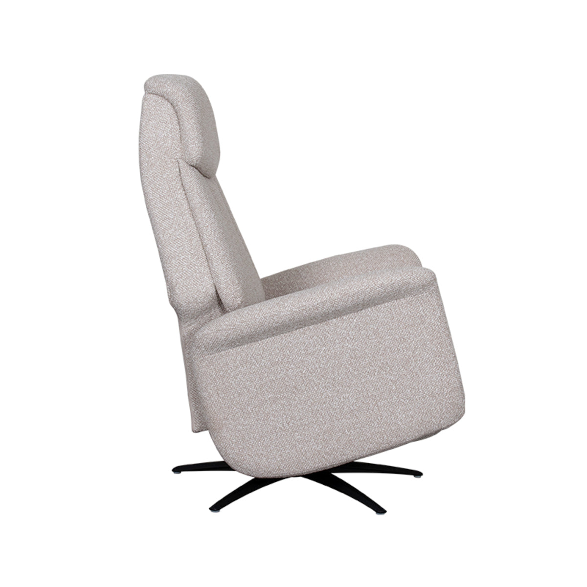 Elektrische Fauteuil Oslo | Naturel Bouclé