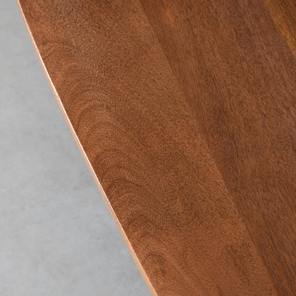 Eettafel Rosie | Naturel Mangohout — Detail