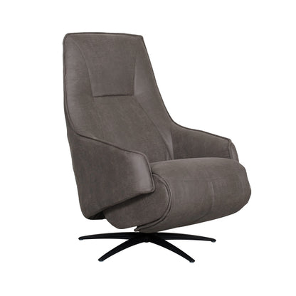 Elektrische Fauteuil Odense | Antraciet Microvezel