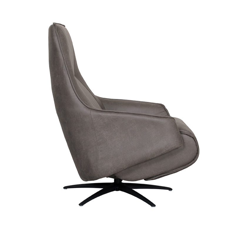 Elektrische Fauteuil Odense | Antraciet Microvezel