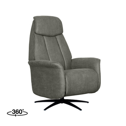 Elektrische Fauteuil Oslo | Taupe Microvezel