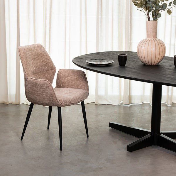 Eetkamerstoel Morris | Beige Stof