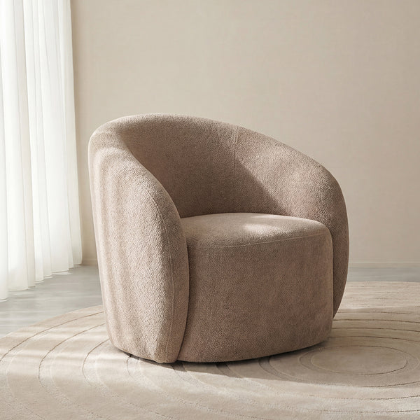 Fauteuil Alby | Beige Stof