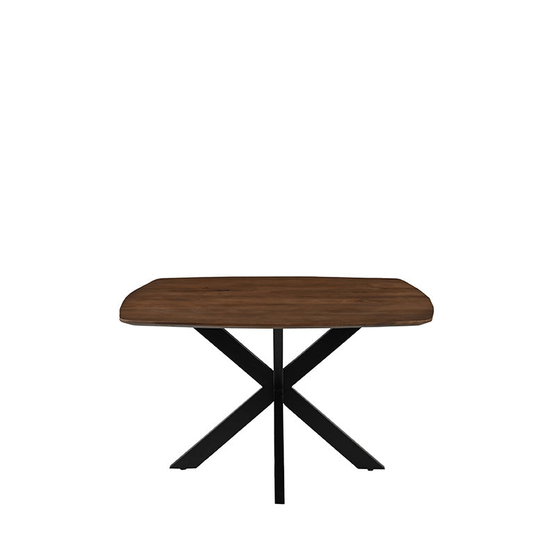 Eettafel Blake | Naturel Mangohout — Vooraanzicht - witfoto