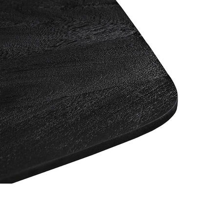 Eettafel Blake | Zwart Mangohout — Detail