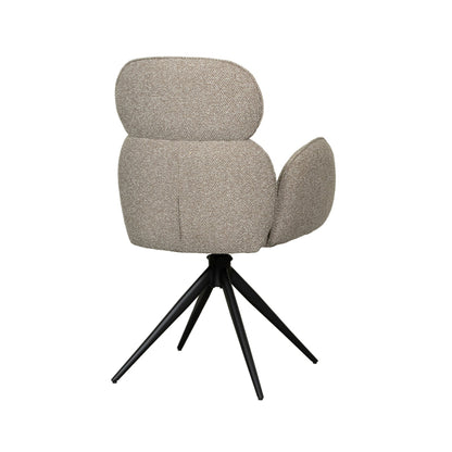 Eetkamerstoel Vidar | Naturel Bouclé