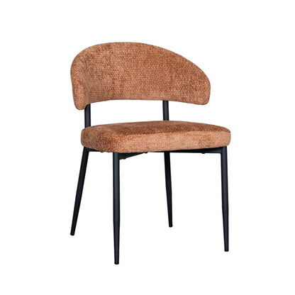 Eetkamerstoel Bliss | Bruin Stof