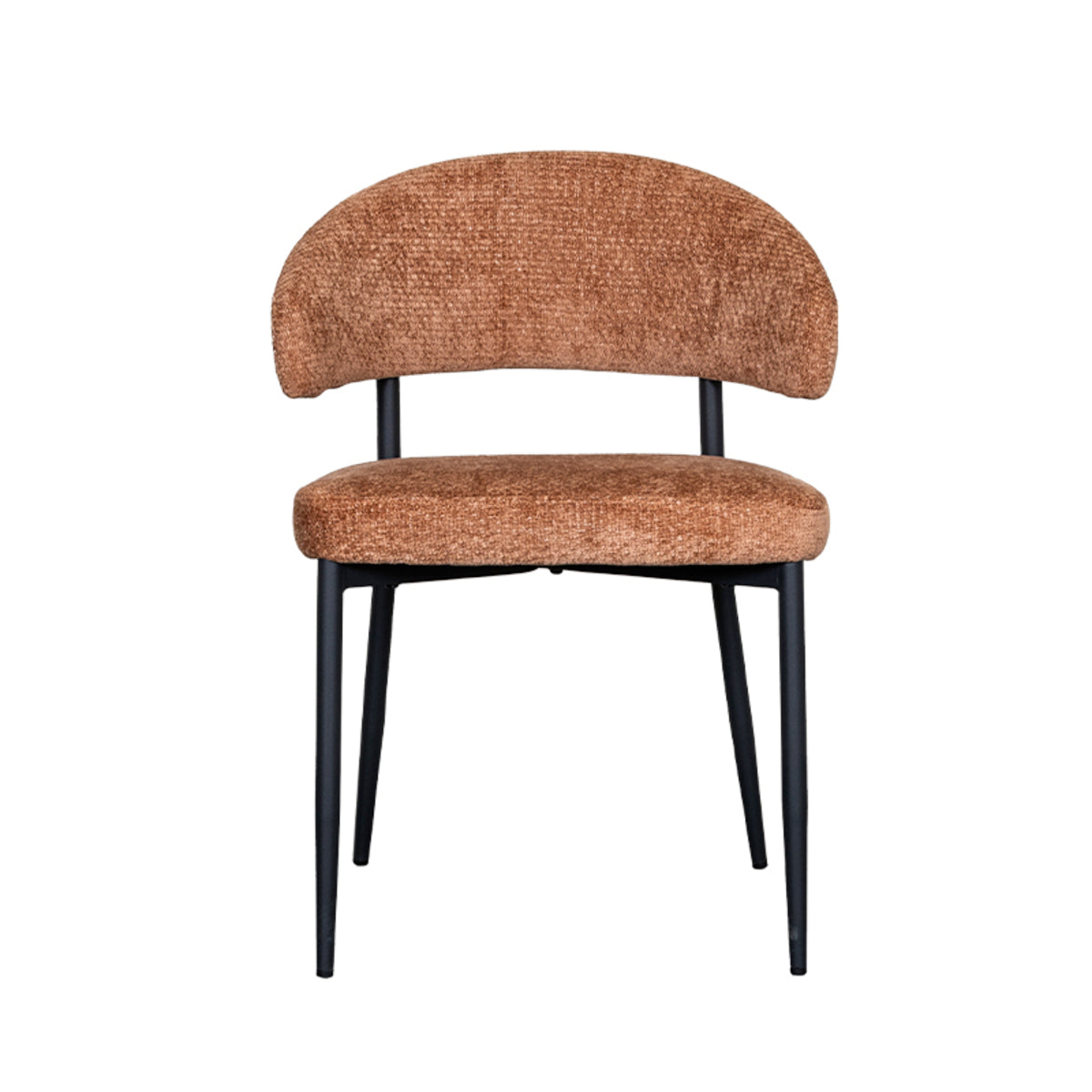 Eetkamerstoel Bliss | Bruin Stof