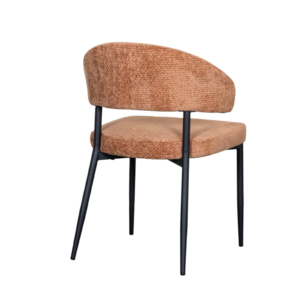 Eetkamerstoel Bliss | Bruin Stof
