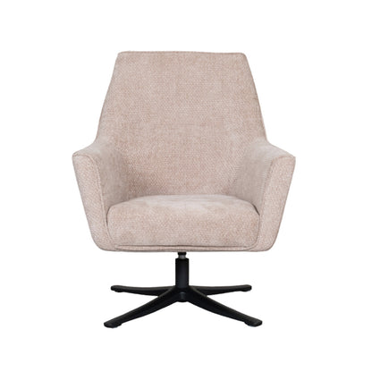 Fauteuil Tod beige stof