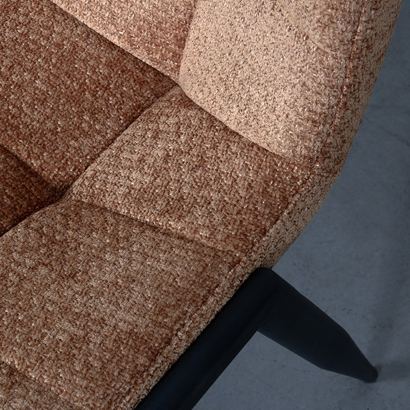 Eetkamerstoel Noor | Bruin Stof — Detail
