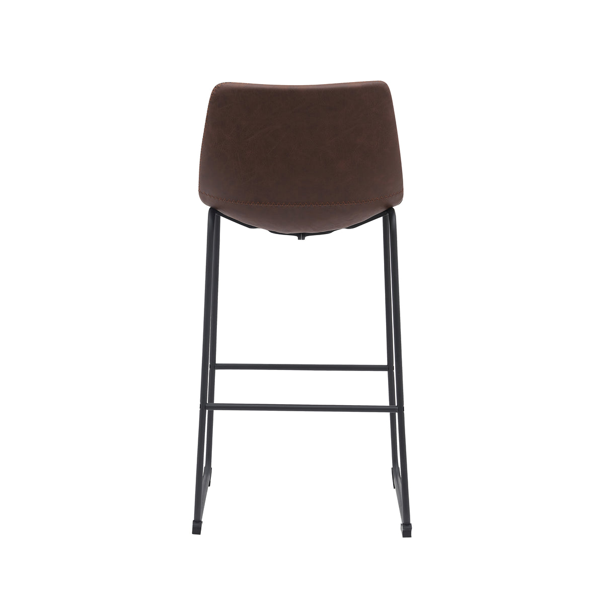 Barkruk Risto bruin pu-leder