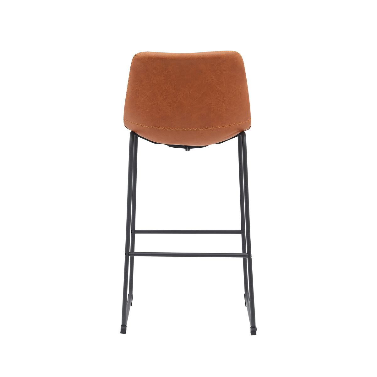 Barkruk Risto bruin pu-leder