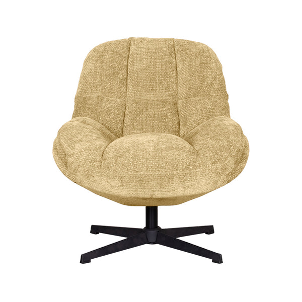 Fauteuil Huxley | Brass Stof — Vooraanzicht - witfoto