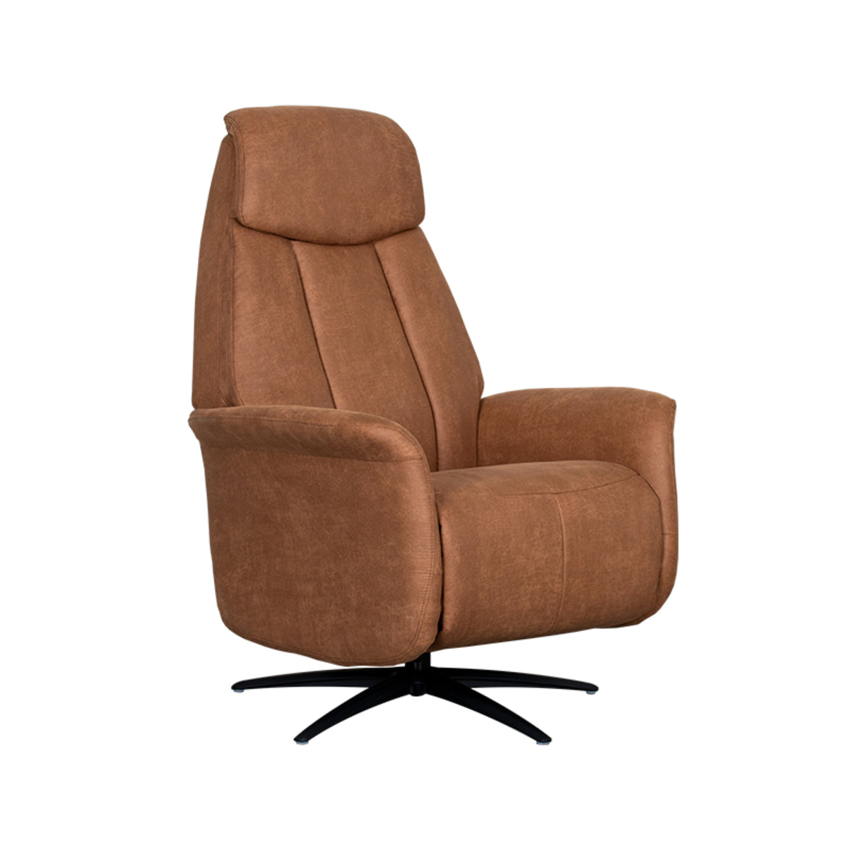 Elektrische Relaxfauteuil Oslo | Bruin Microvezel