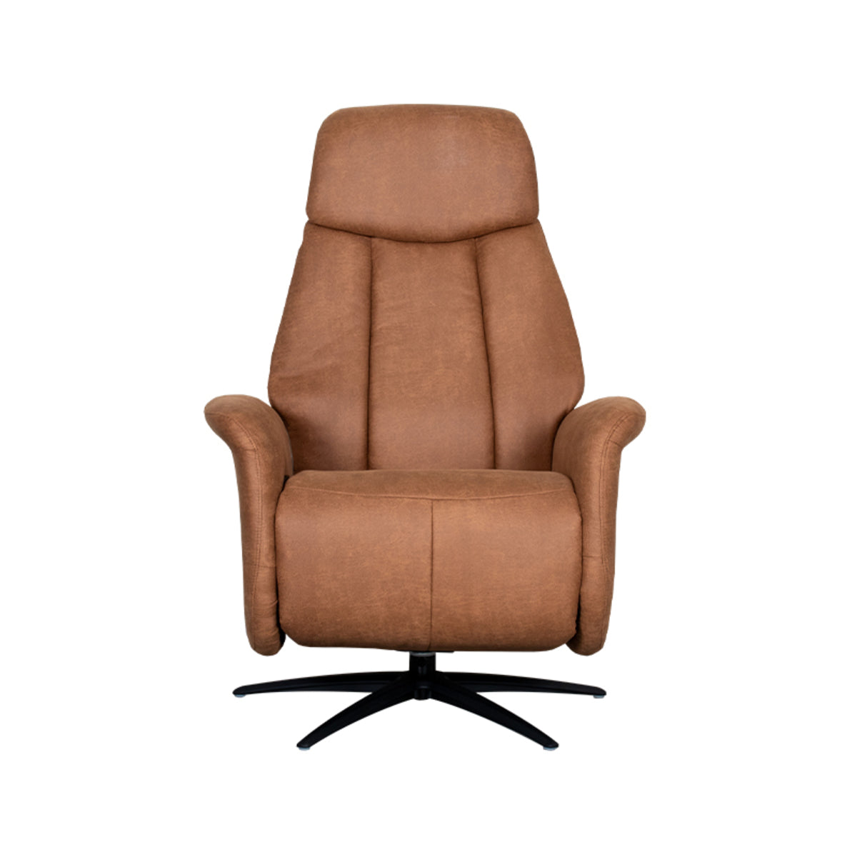 Elektrische Relaxfauteuil Oslo | Bruin Microvezel