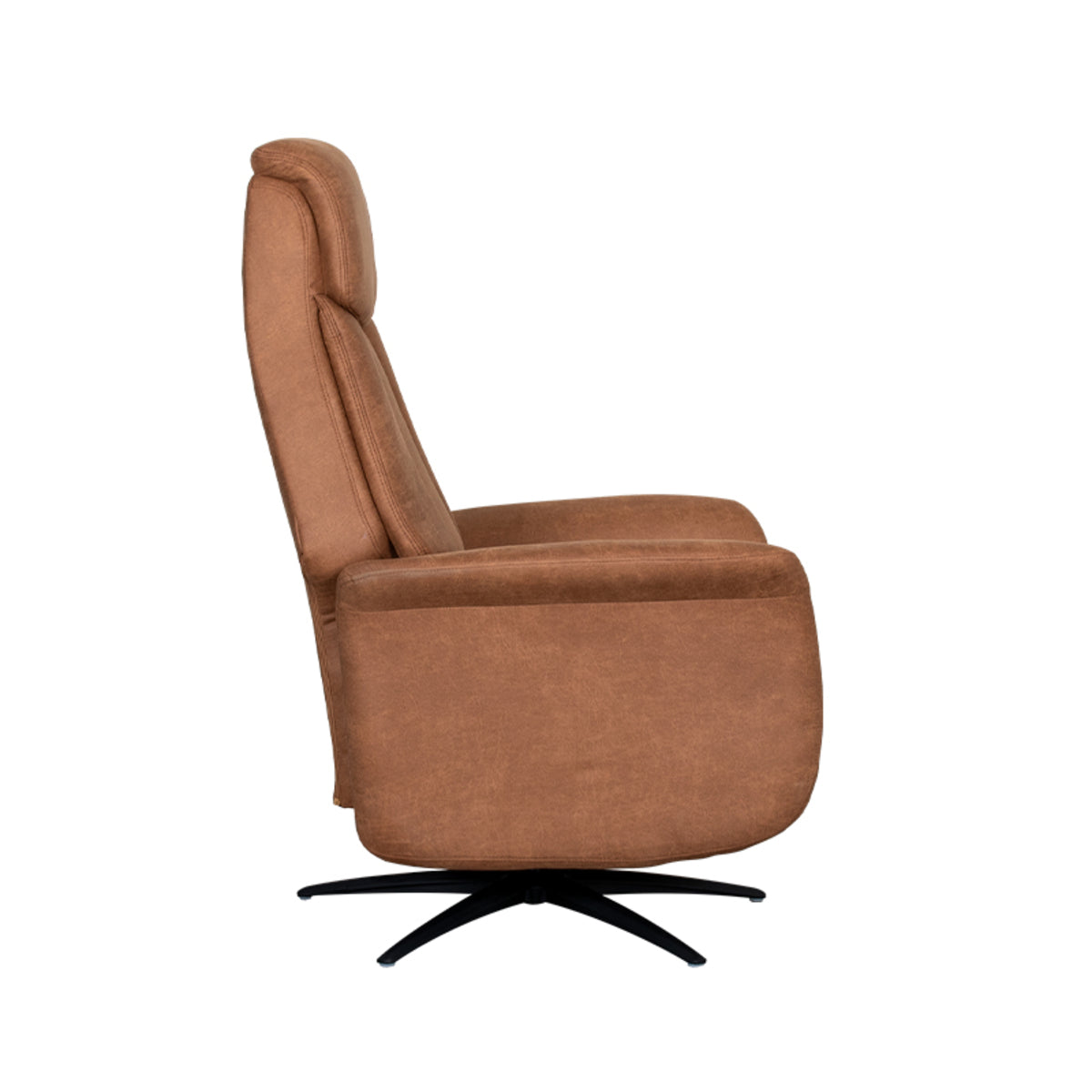 Elektrische Relaxfauteuil Oslo | Bruin Microvezel