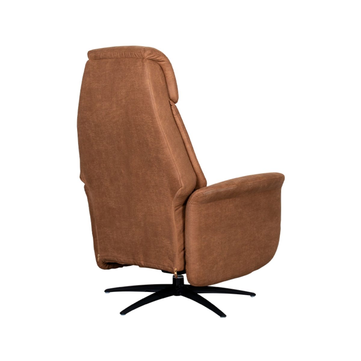 Elektrische Relaxfauteuil Oslo | Bruin Microvezel