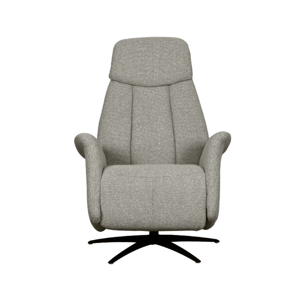 Elektrische Relaxfauteuil Oslo | Grijs Bouclé
