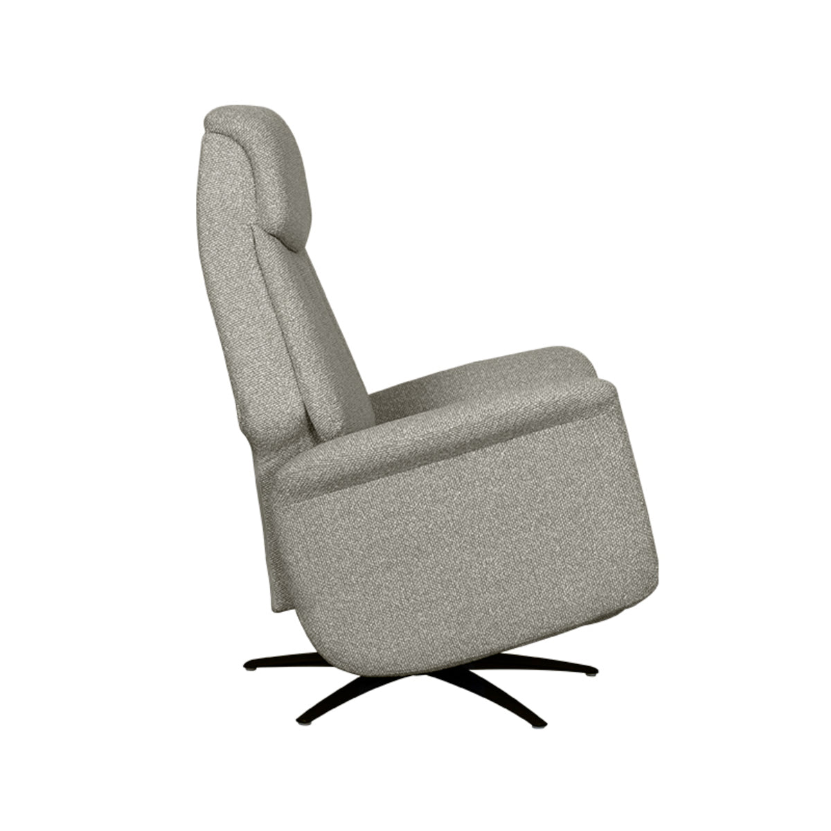 Elektrische Relaxfauteuil Oslo | Grijs Bouclé
